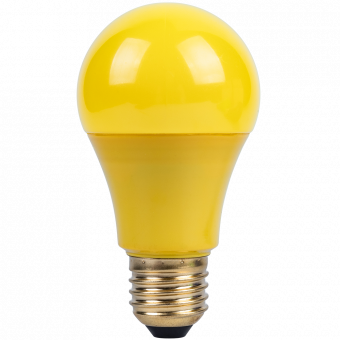 A19 LED E27 3W 230VAC yellow 