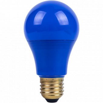 A19 LED E27 3W 230VAC blue 