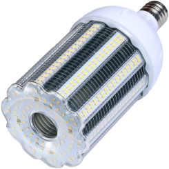 Corn SMD 5630 LED-408 E40 100W 230VAC white 4000K without cover 140x318mm 12500lm 360° IP64 