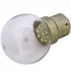 G45 LED-9 B22d 1W 240VAC warm white 