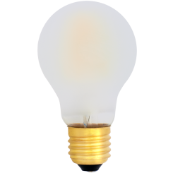 A19 Deco LED E27 240V 4W warmwhite 2700K with bridge rectifier frosted cover 400lm/4 string 