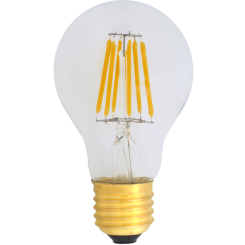 A19 Deco LED E27 240VAC/DC 7W warmwhite 2700K 