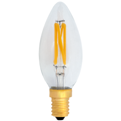 C35 Deco LED E14 240VAC 4W warmwhite 2200K 
