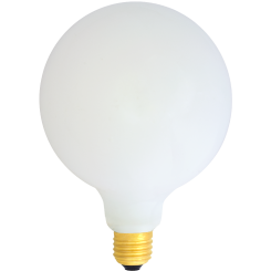 G125 Deco LED E27 240V 4W warmwhite 2700K bridge rectifier opalized cover 400lm / 4 string 