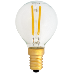 G45 Deco LED E14 240V 2W warmwhite 2700K dimmable 