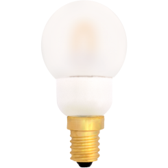 G45 Deco LED curved E14 240V 0,6W warmwhite 2400K 