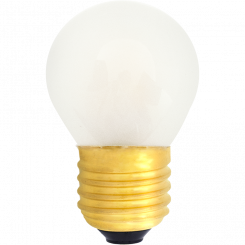 G45 Deco LED curved E27 240V 0,6W warmwhite 2400K 