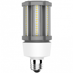 Corn LED E27 18W 100-277VAC warmwhite 