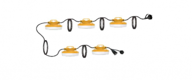 Construction Site LED chain 100W 230VAC 5000K 120° 