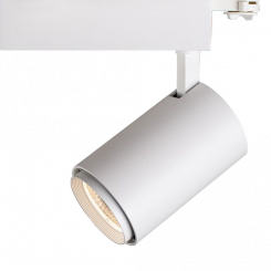 LED Tracklight 30W 240VAC 38° 3000lm 50.000h 3000K 3 Phase IP20/95x95x247mm (95/148) white body 